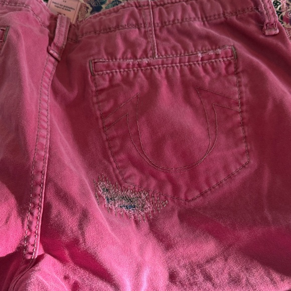 True Religion Women's Pink Casual Pants - Picture 6 of 9